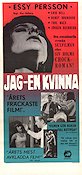 Jag en kvinna 1965 movie poster Essy Persson Erik Hell Mac Ahlberg