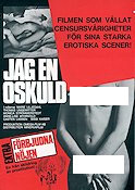 Jag en oskuld 1968 poster Marie Liljedahl Monica Strömmerstedt Joseph W Sarno