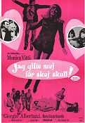 Jag gifte mej för skoj skull 1967 poster Monica Vitti Giorgio Albertazz Luciano Salce