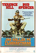 Io sto con gli ippopotami 1979 movie poster Terence Hill Bud Spencer Italo Zingarelli