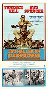 Jag håller på flodhästarna 1979 movie poster Terence Hill Bud Spencer
