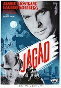 Jagad 1947 movie poster Arnold Sjöstrand Barbro Kollberg Bengt Palm