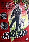 Hunted 1952 movie poster Dirk Bogarde Jon Whiteley Elizabeth Sellars Charles Crichton Police and thieves Film Noir