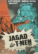 Trapped 1949 movie poster Lloyd Bridges Barbara Payton John Hoyt Richard Fleischer Film Noir