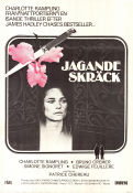 La chair de l´orchidee 1975 movie poster Charlotte Rampling Bruno Cremer Edwige Feuillere Patrice Chéreau Writer: James Hadley Chase