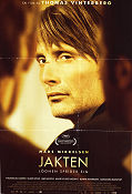 Jagten 2012 movie poster Mads Mikkelsen Thomas Bo Larsen Annika Wedderkopp Thomas Vinterberg Denmark