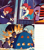 Dobutsu takarajima 1971 lobby card set Hiroshi Ikeda Production: Toei Animation Animation Country: Japan