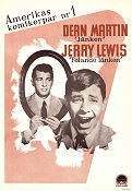 Jänken och felande länken 1950 poster Dean Martin Jerry Lewis