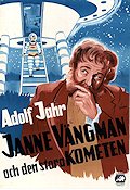 Janne Vängman och den stora kometen 1955 movie poster Adolf Jahr Carl-Gustaf Lindstedt Karl Erik Flens Bengt Palm Poster artwork: Uno Stallarholm Artistic posters