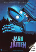 The Iron Giant 1999 movie poster Eli Marienthal Brad Bird Animation Robots