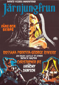 La vergine de Norimberga 1963 movie poster Rossana Podesta Georges Riviere Christopher Lee Antonio Margheriti