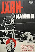 Järnmannen 1951 poster Jeff Chandler Evelyn Keyes Boxning