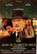 Jean de Florette 2 1986 poster Emmanuelle Béart Yves Montand Daniel Auteuil Claude Berri