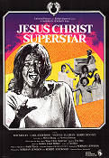 Jesus Christ Superstar 1973 movie poster Ted Neely Yvonne Elliman Carl Anderson Norman Jewison Music: Andrew Lloyd Webber Musicals Religion