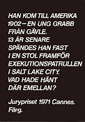 Joe Hill 1971 movie poster Thommy Berggren Anja Schmidt Kelvin Malave Bo Widerberg Politics
