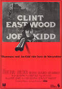 Joe Kidd 1972 movie poster Clint Eastwood Robert Duvall John Saxon John Sturges