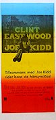 Joe Kidd 1972 poster Clint Eastwood John Sturges