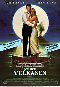 Joe och vulkanen 1990 poster Tom Hanks Meg Ryan Lloyd Bridges John Patrick Shanley