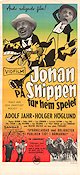 Johan på Snippen tar hem spelet 1957 movie poster Adolf Jahr Holger Höglund Lars Lönndahl Dagmar Olsson Bengt Järrel