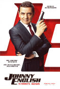 Johnny English Strikes Again 2018 movie poster Rowan Atkinson Kevin Eldon Emma Thompson Adam James David Kerr