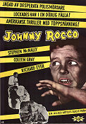 Johnny Rocco 1958 movie poster Richard Eyer Stephen McNally Paul Landres Film Noir