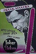 The Joker is Wild 1958 movie poster Frank Sinatra Mitzi Gaynor Gambling