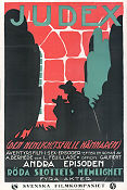 Judex 1916 movie poster René Cresté Musidora Louis Feuillade