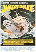 Juggernaut 1974 movie poster Richard Harris Omar Sharif David Hemmings Richard Lester Ships and navy
