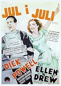 Christmas in July 1940 movie poster Dick Powell Ellen Drew Holiday