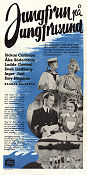 Jungfrun på Jungfrusund 1949 movie poster Sickan Carlsson Åke Söderblom Sven Lindberg Inger Juel Ragnar Arvedson Ships and navy Production: Sandrews