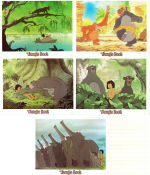 The Jungle Book 1967 lobby card set Phil Harris Wolfgang Reitherman