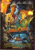 Jungle Cruise 2021 movie poster Dwayne Johnson Emily Blunt Edgar Ramrez Jaume Collet-Serra