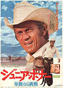 Junior Bonner 1972 movie poster Steve McQueen Robert Preston Ida Lupino Sam Peckinpah