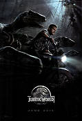 Jurassic World 2015 movie poster Chris Pratt Bryce Dallas Howard Ty Simpkins Colin Trevorrow Find more: Jurassic Park Dinosaurs and dragons