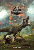 Jurassic World: Fallen Kingdom 2018 movie poster Chris Pratt Bryce Dallas Howard Rafe Spall JA Bayona