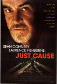 Just Cause 1995 movie poster Sean Connery Laurence Fishburne Kate Capshaw Arne Glimcher