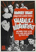 All Through the Night 1942 movie poster Humphrey Bogart Conrad Veidt