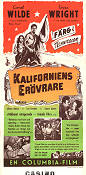 California Conquest 1952 movie poster Cornel Wilde Teresa Wright Alfonso Bedoya Lew Landers