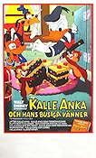 Kalle Anka och hans busiga vänner 1985 movie poster Kalle Anka