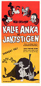Kalle Anka på jaktstigen 1965 movie poster Kalle Anka Donald Duck