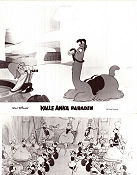 Kalle Anka paraden 1970 lobby card set Kalle Anka Donald Duck Musse Pigg Mickey Mouse Långben Goofy Poster artwork: Einar Lagerwall Animation