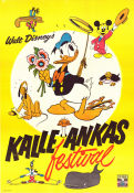 Kalle Ankas festival 1960 poster Donald Duck