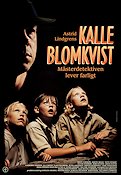 Kalle Blomkvist Mästerdetektiven lever farligt 1996 movie poster Malte Forsberg Krister Henriksson Ulla Skoog Claes Malmberg Göran Carmback Writer: Astrid Lindgren