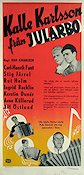 Kalle Karlsson från Jularbo 1952 movie poster Kalle Jularbo Ingrid Backlin Stig Järrel Instruments
