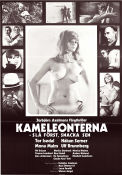 Kameleonterna 1969 movie poster Tor Isedal Håkan Serner Mona Malm Ulf Brunnberg Torbjörn Axelman