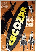 Kangaroo 1952 movie poster Maureen O´Hara Peter Lawford