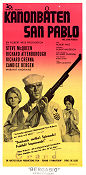 The Sand Pebbles 1966 movie poster Steve McQueen Richard Attenborough Candice Bergen Robert Wise Ships and navy