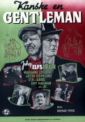 Kanske en gentleman 1950 movie poster John Elfström Stig Järrel