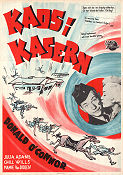 Kaos i kasernen 1954 poster Donald O´Connor Julie Adams Chill Wills Arthur Lubin Krig