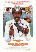 Kaos på akuten 1986 poster Richard Pryor Medicin och sjukhus